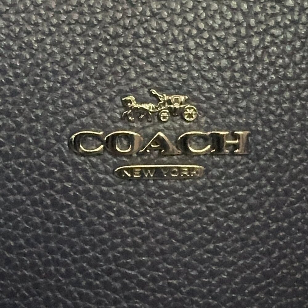 Coach Charlie Carryall with Crystal Rivets Excellent Condition - Picture 5 of 15